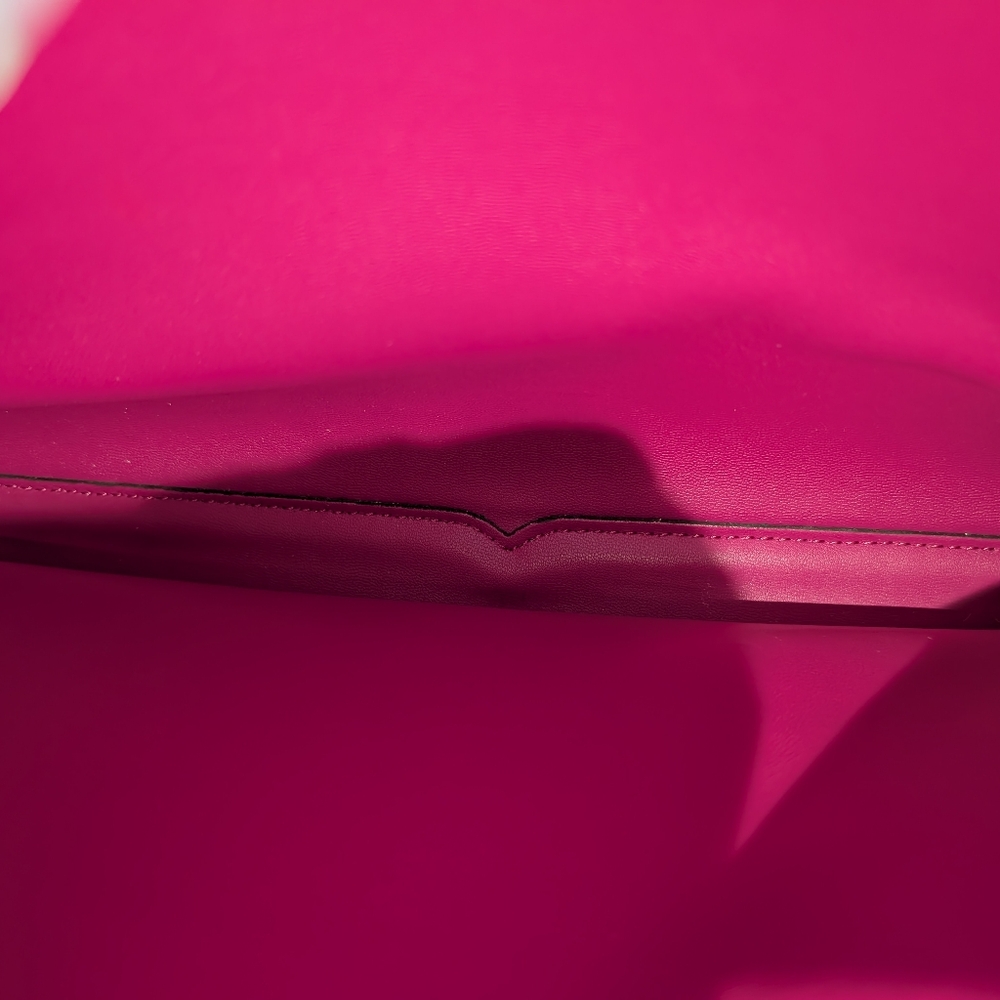 Kate Spade Dark Raspberry Tippy Leather Handbag - Picture 7 of 11